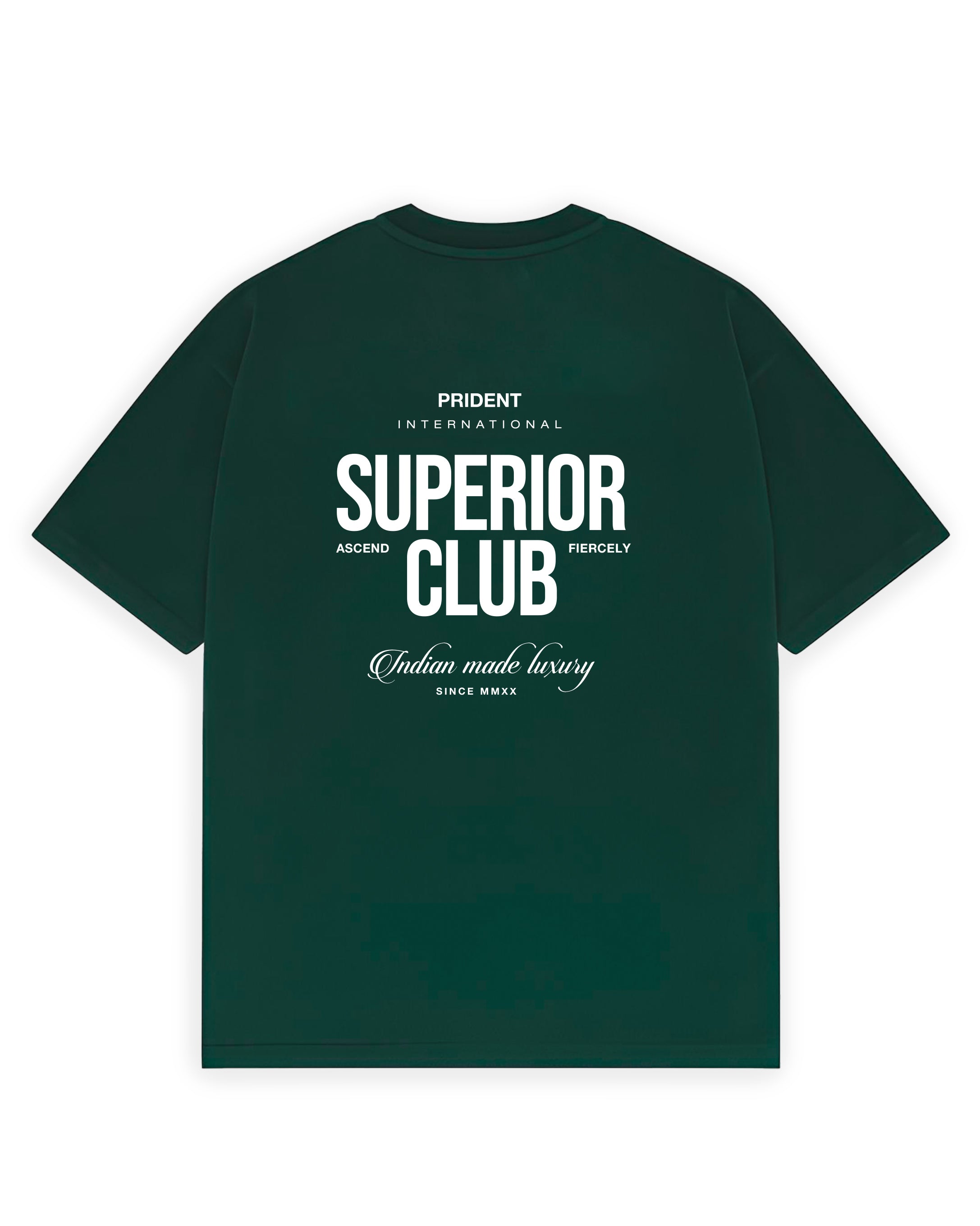 Superior Club T-Shirt - Racing Green – Prident